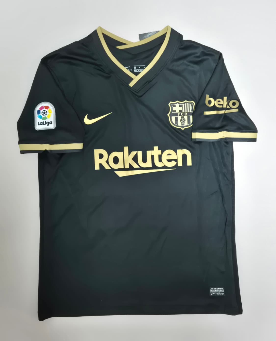 20-21 바르샤 어웨이 메시 반팔 유니폼 M사이즈 레플리카 상품이미지2