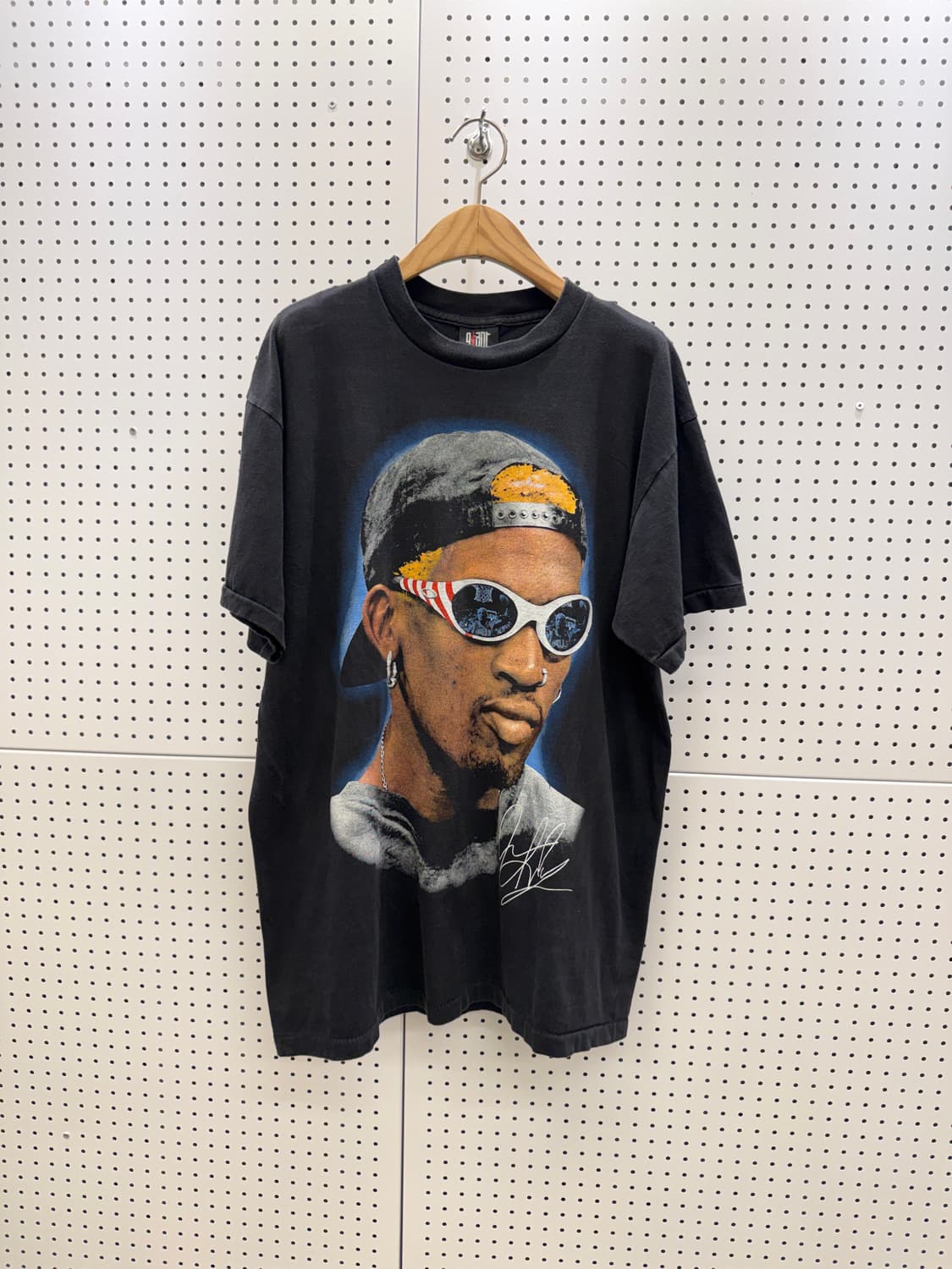 빈티지 데니스 로드맨 프린팅 반팔 티셔츠 U1577 상품이미지2