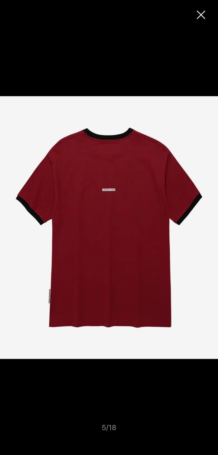 COWBOY PICTOGRAM RINGER TEE_[RED] 상품이미지2