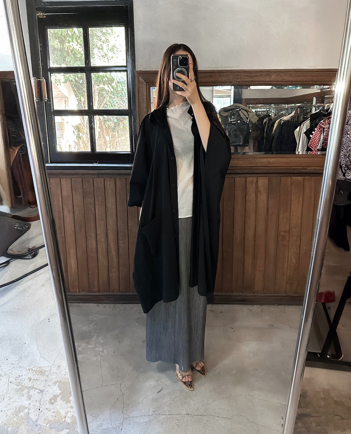 ISSEY MIYAKE pleats coat 상품이미지1