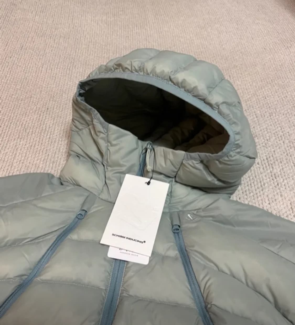 스키즘 인듀싱 경량패딩 그린 M 상품이미지2