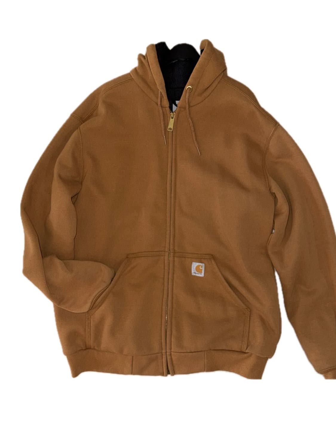 칼하트 써멀 후드집업 된장 S 상품이미지1