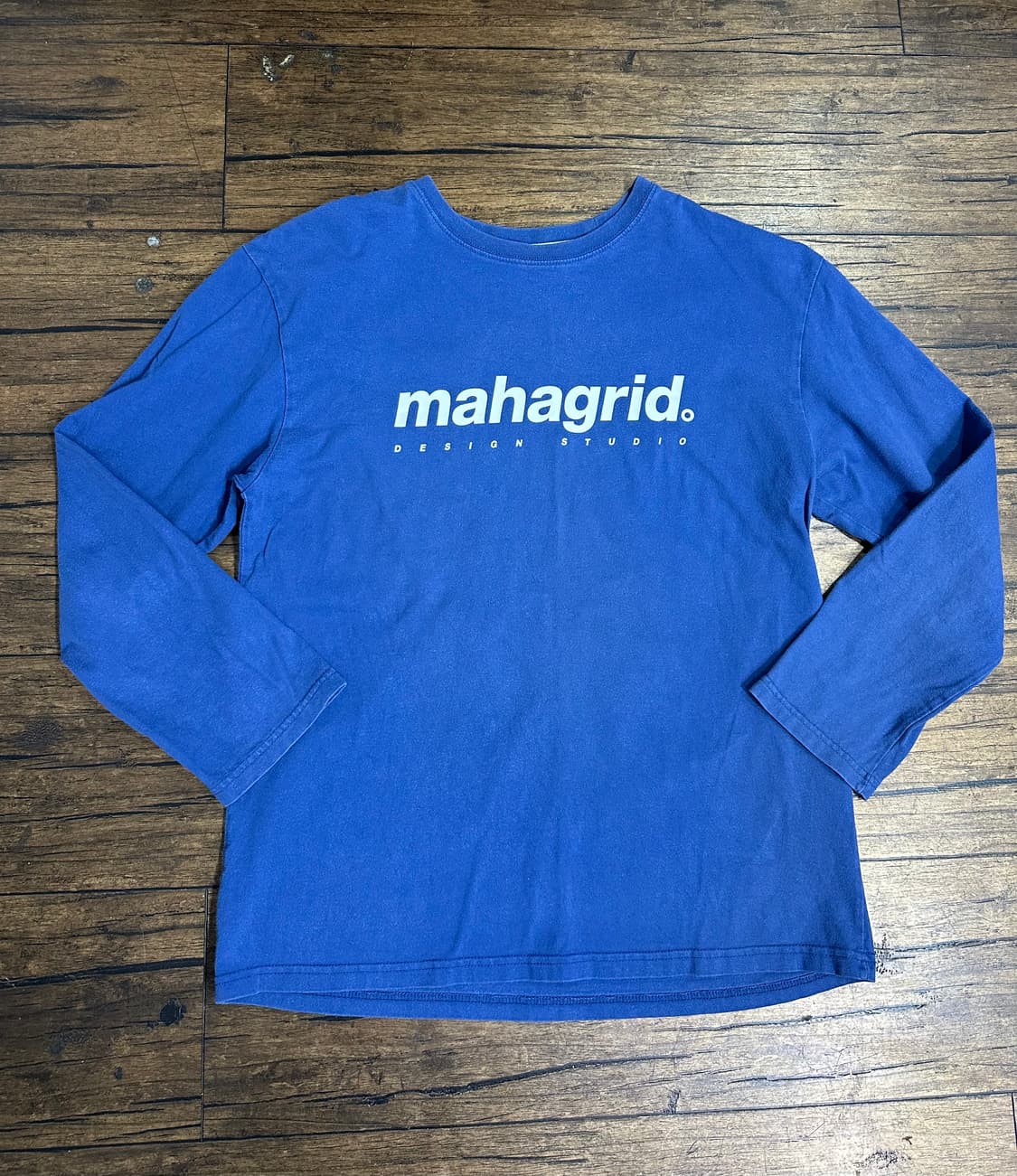 마하그리드(mahagrid.) 정품 로고 롱슬리브 실측L 상품이미지1