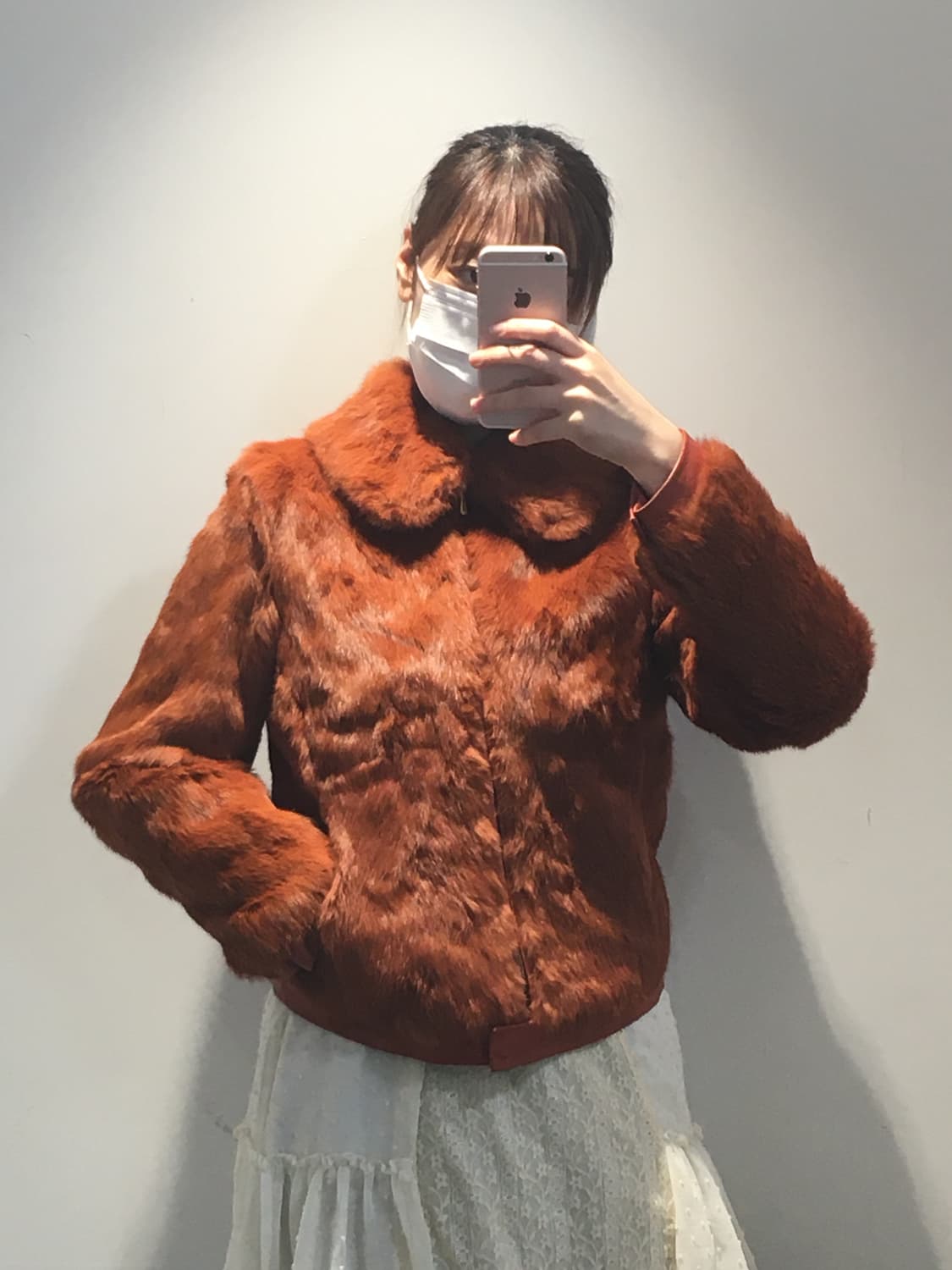 ego 밍크퍼 자켓 상품이미지1