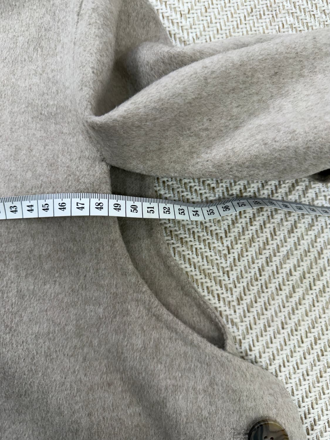 정품) COS 코스 베이지색 크롭자켓 M/L 상품이미지9