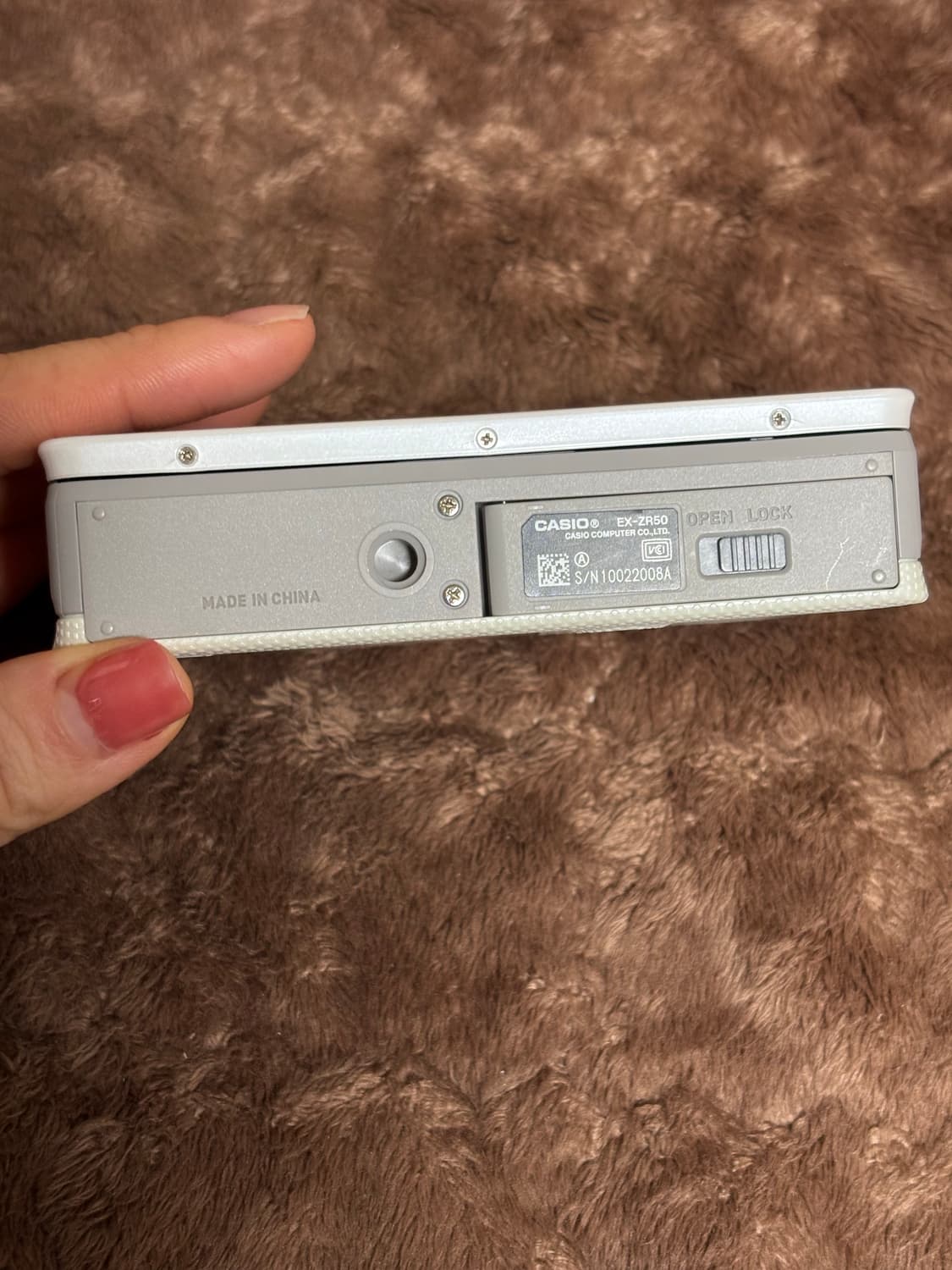 [초미품/한국어지원] 카시오 엑슬림 EX-ZR50 아이보리 상품이미지7