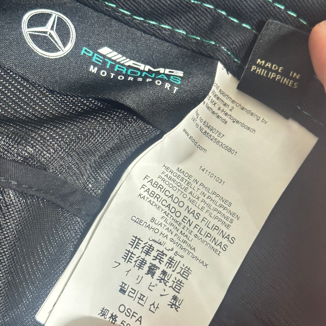 F1 메르세데스 amg 페트로나스 벤츠 버킷햇 벙거지 모자 상품이미지4