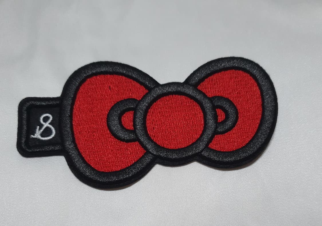 고양이 헬로키티 조셉앤스테이시 레드 블랙 리본 상품이미지7