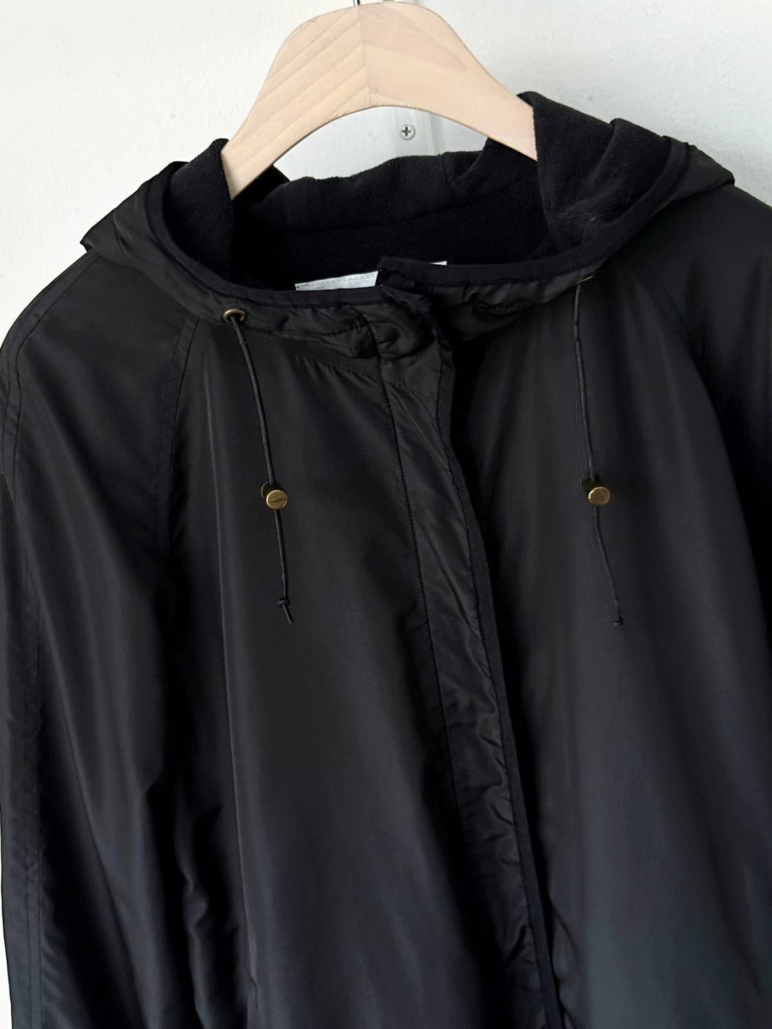Inner fleece washed poly easy parka 상품이미지3