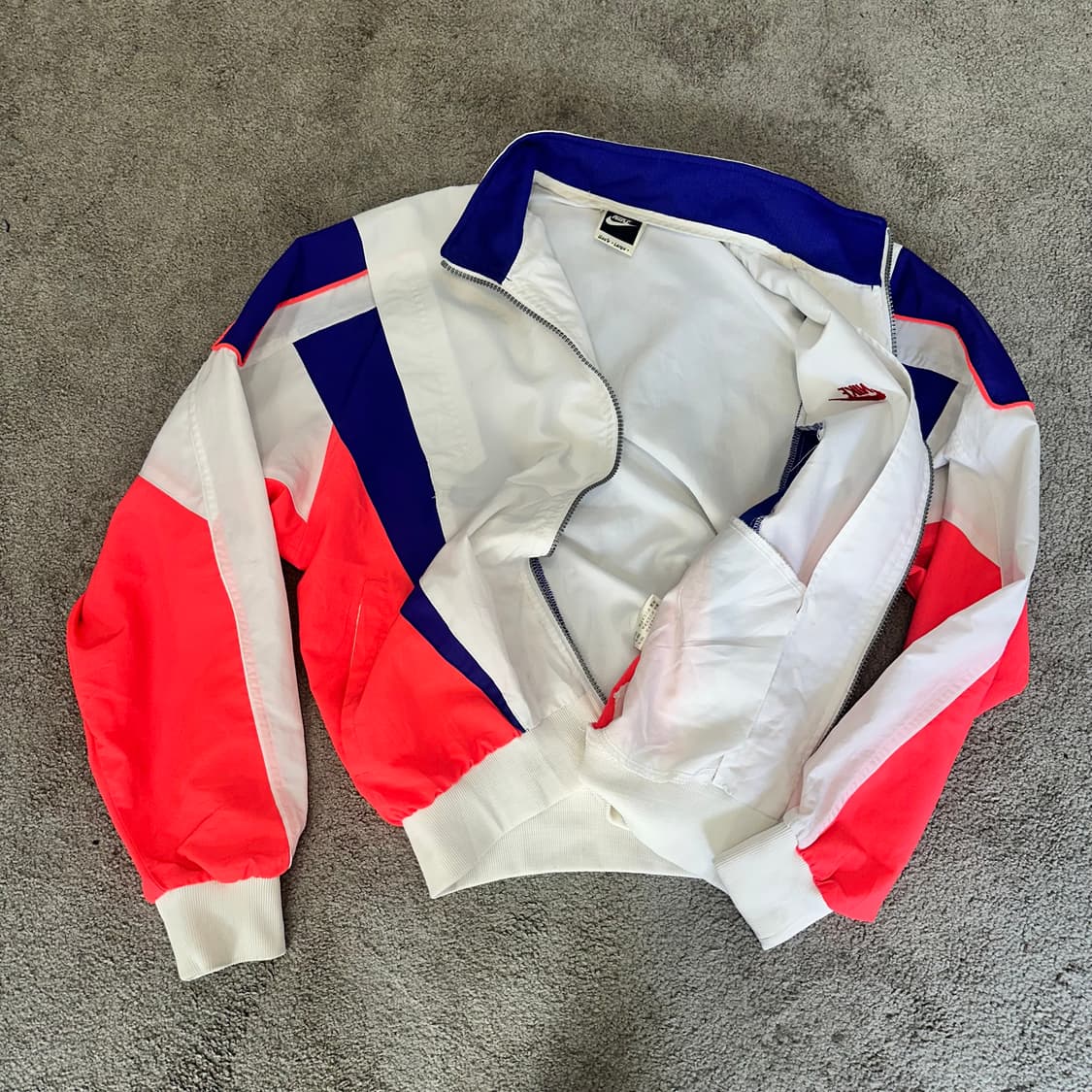 나이키 90s  올드스쿨 배색 바람막이 자켓L 상품이미지7