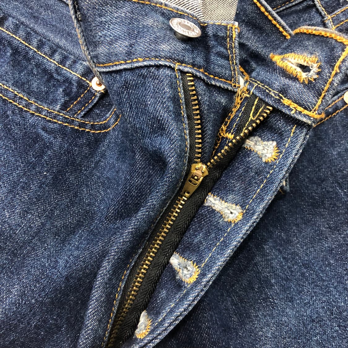 리바이스 501 워싱 데님 팬츠 상품이미지3