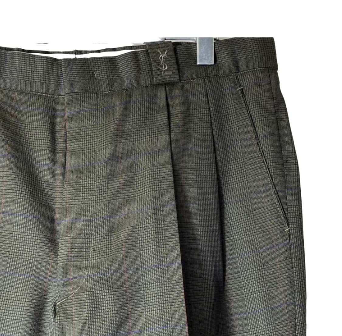 입생로랑 체크 바지 86 상품이미지1