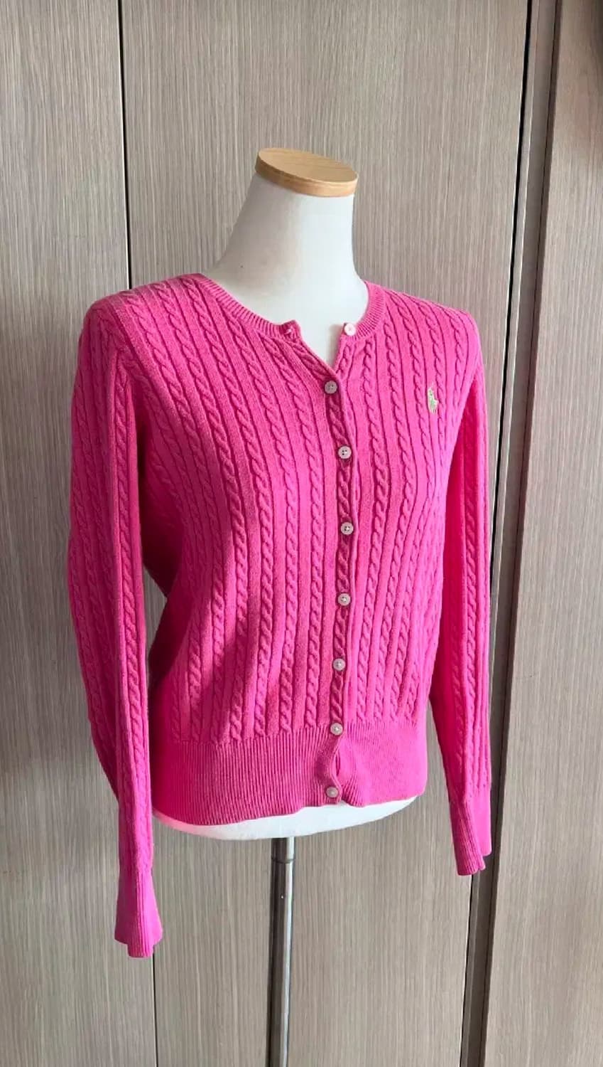 폴로 랄프로렌 케이블 니트 가디건 국내 44~55 상품이미지3