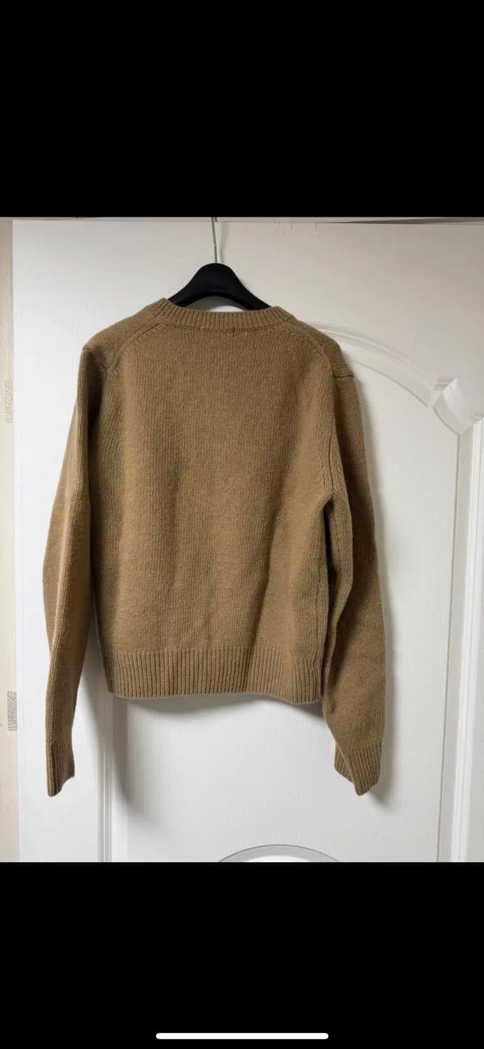 peces 페세스 울 포켓 가디건 카멜 상품이미지3