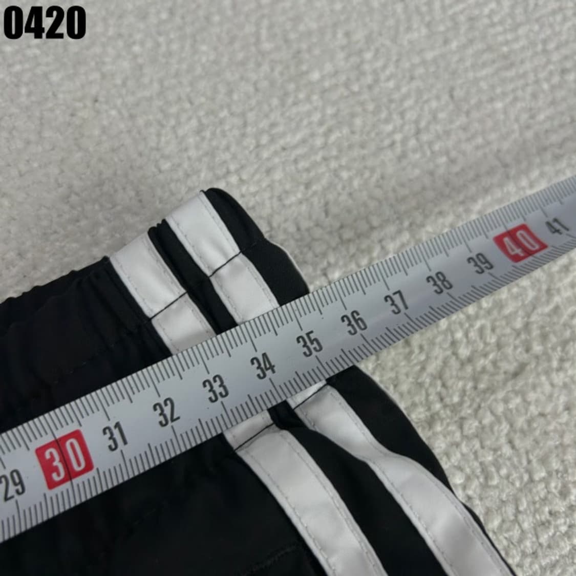 아디다스 삼선 트레이닝 바지 블랙 s 상품이미지4