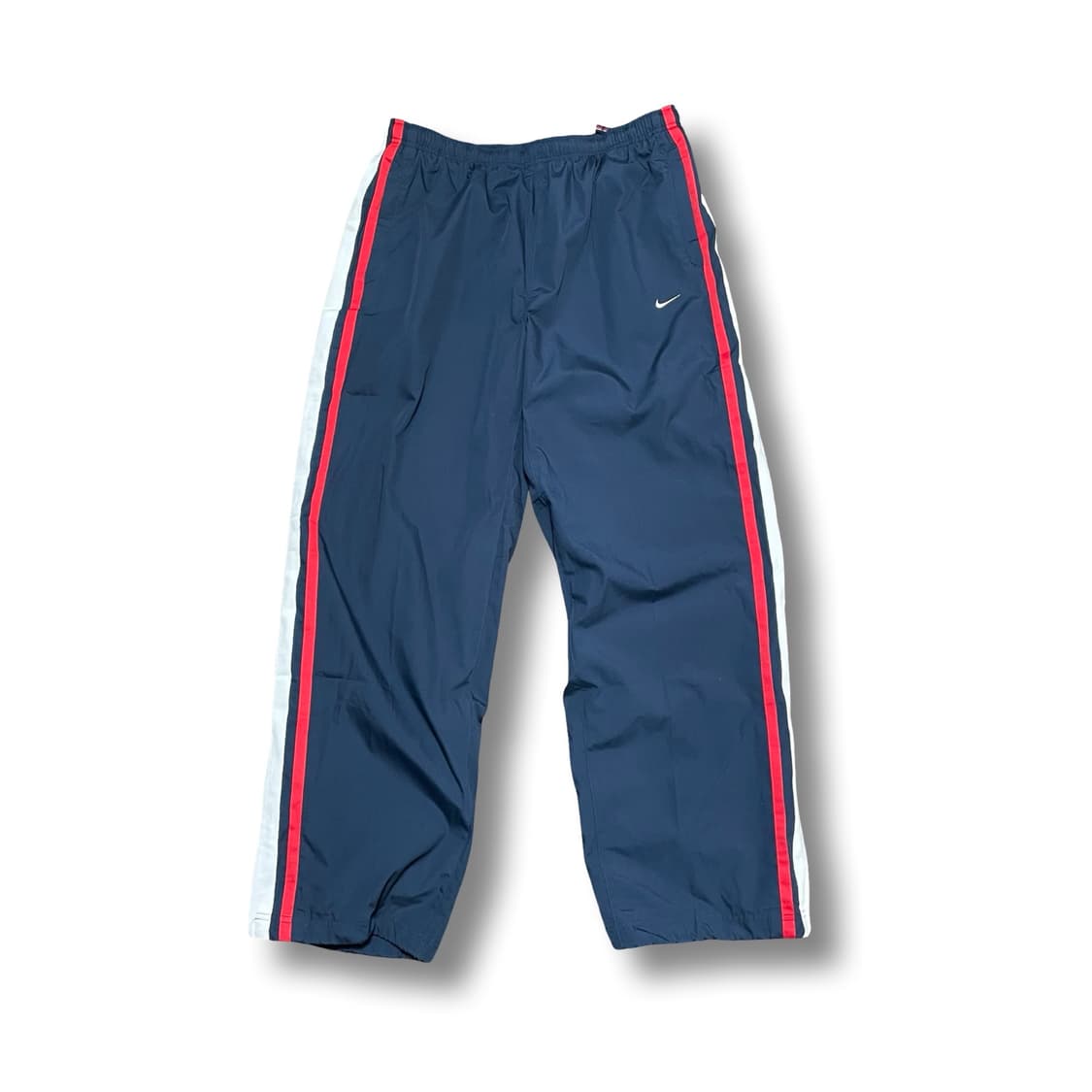 [36] 나이키 빈티지 네이비/레드 사이드라인 트레이닝 바지 상품이미지1