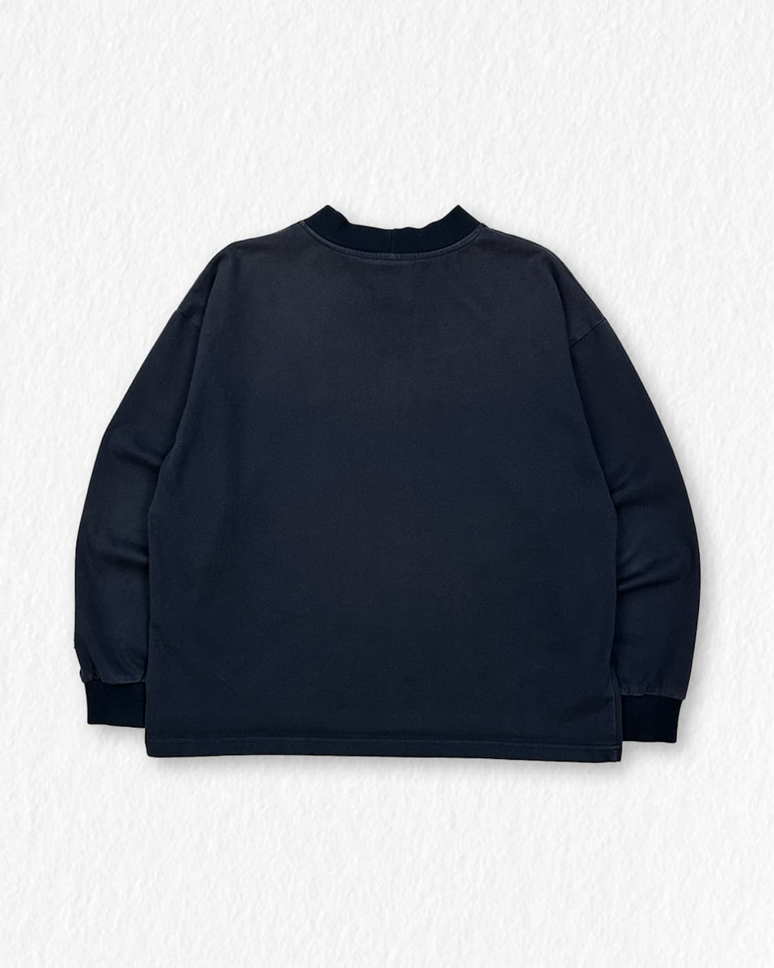 스탠다드캐주얼 맨투맨 블랙 상품이미지2