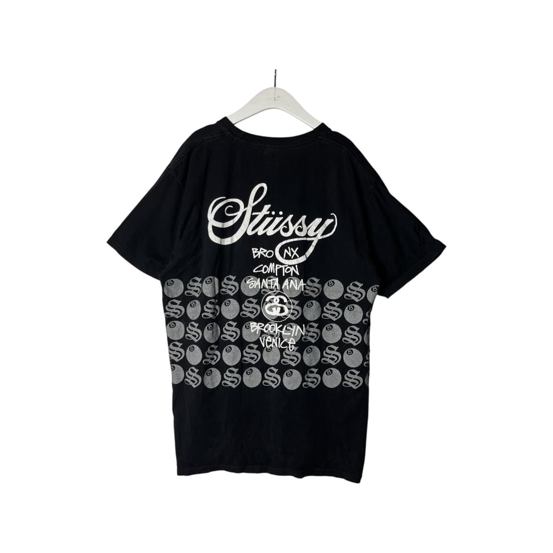 [Stussy] 빈티지 스투시 아카이브 8ball 월드투어 티셔츠 상품이미지2