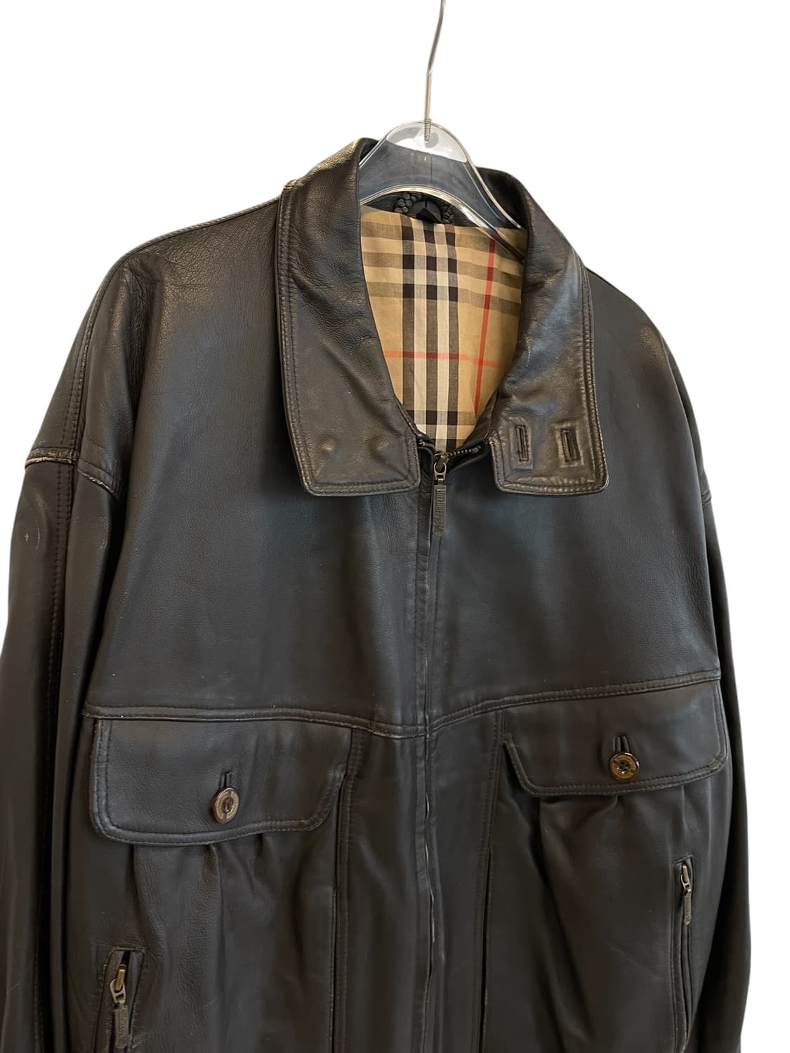 Burberry leather jacket 상품이미지2