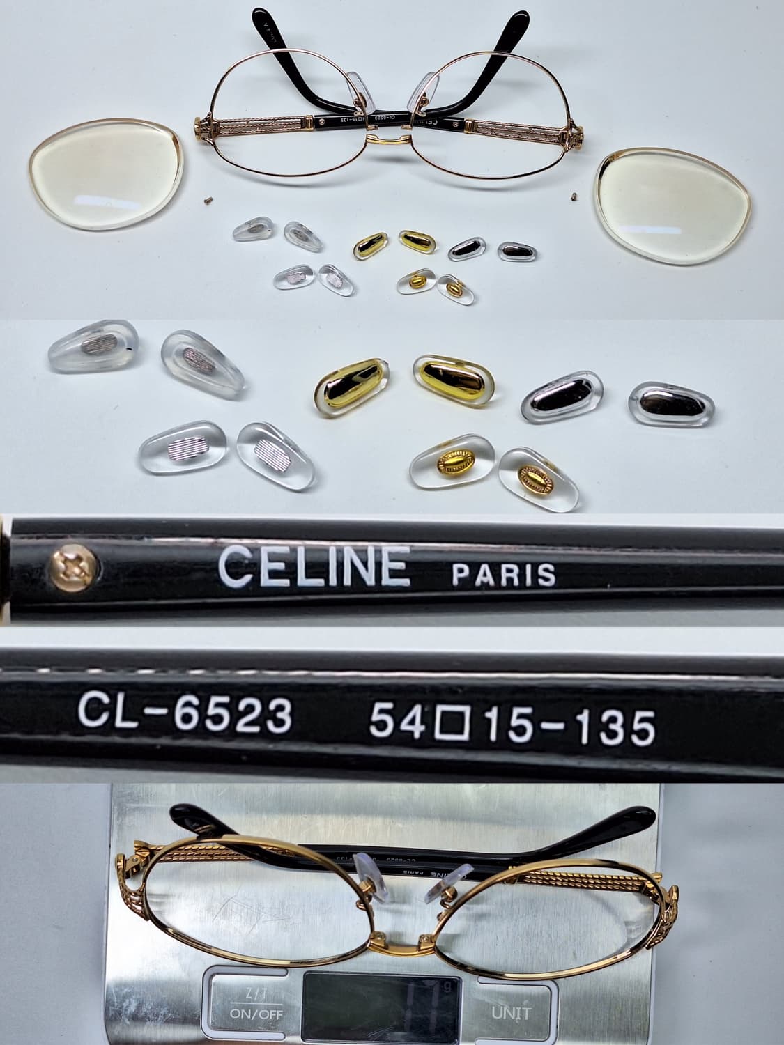 올드 셀린느 CELINE CL-6523 안경테 명품 일본 수입 하이엔드  상품이미지3