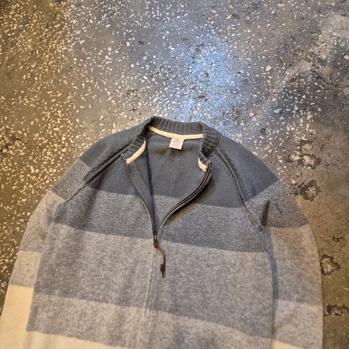 M 팀버랜드 단가라 집업니트  상품이미지6