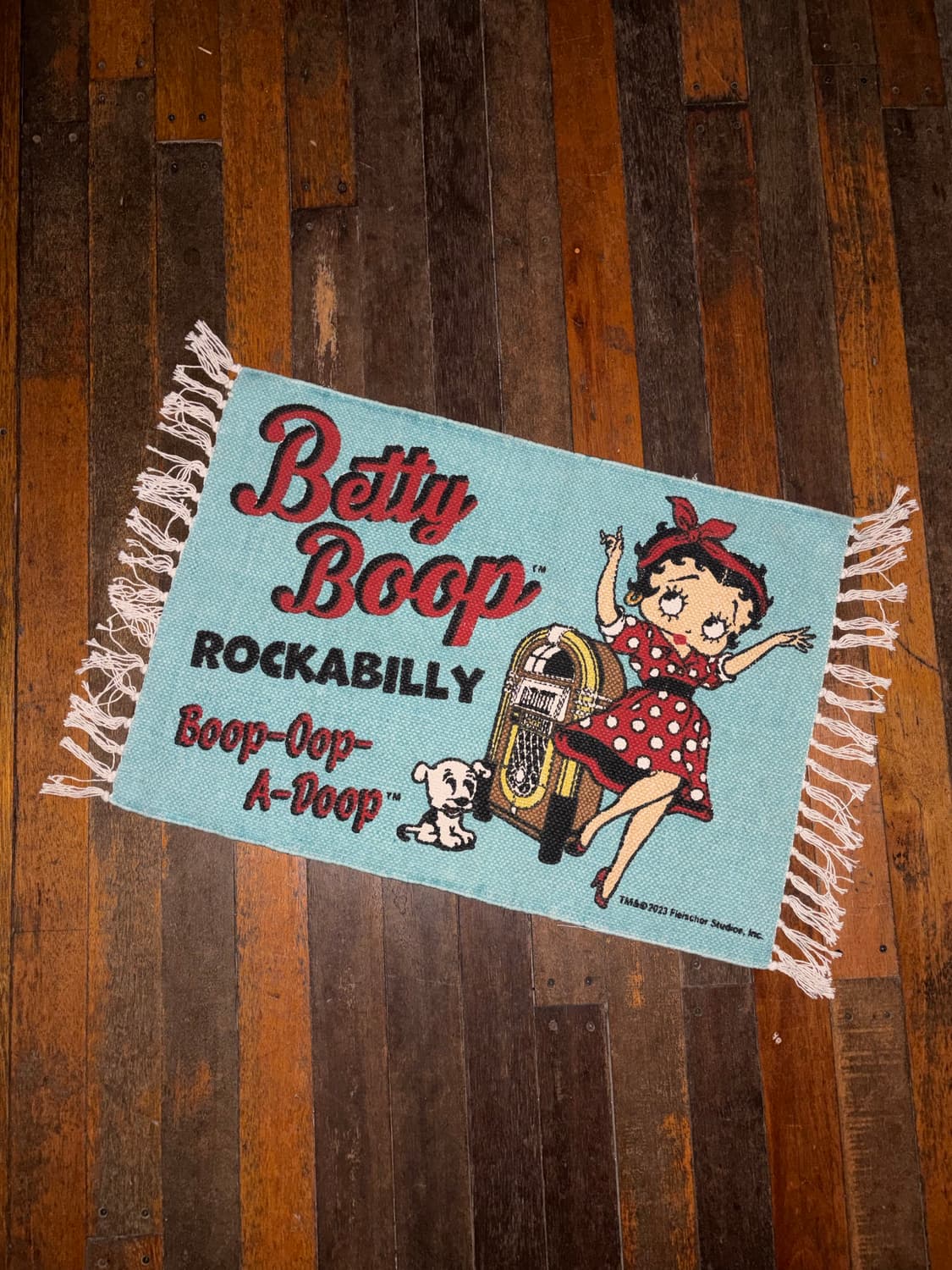 Betty boop 베티붑 빈티지 러그 발매트 상품이미지1
