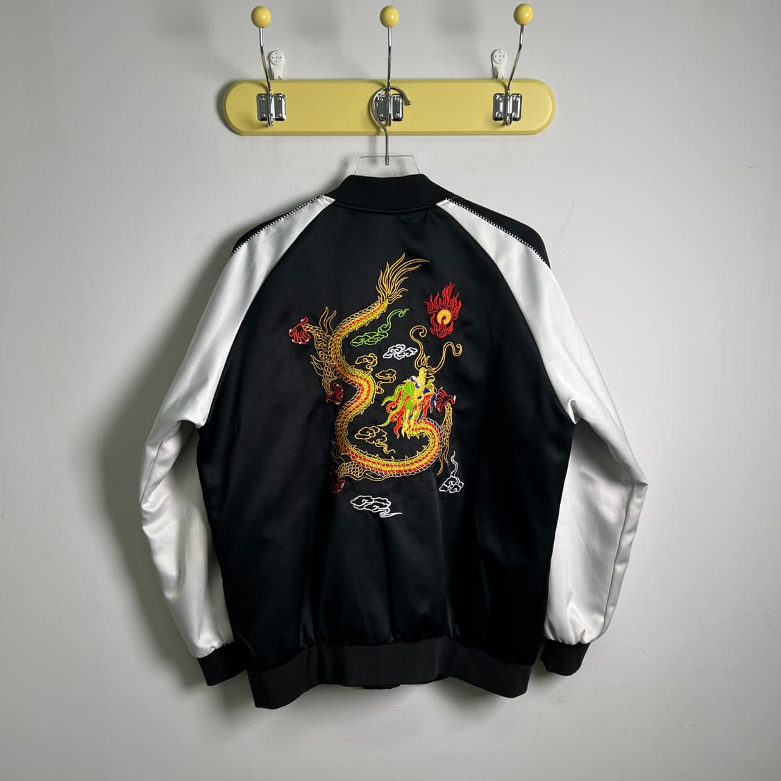 VTG 빈티지 용 스카쟌 자켓 XL 상품이미지2