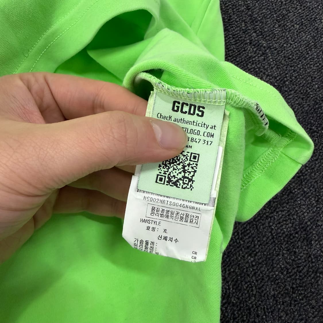 GCDS 프린팅 롱슬리브 티셔츠 상품이미지9