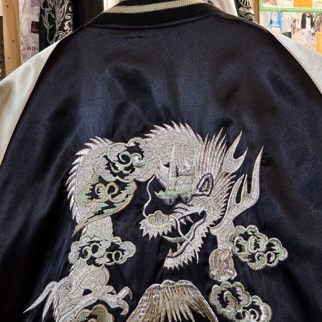 JPN 호시히매 드래곤 자수 스카잔 상품이미지6