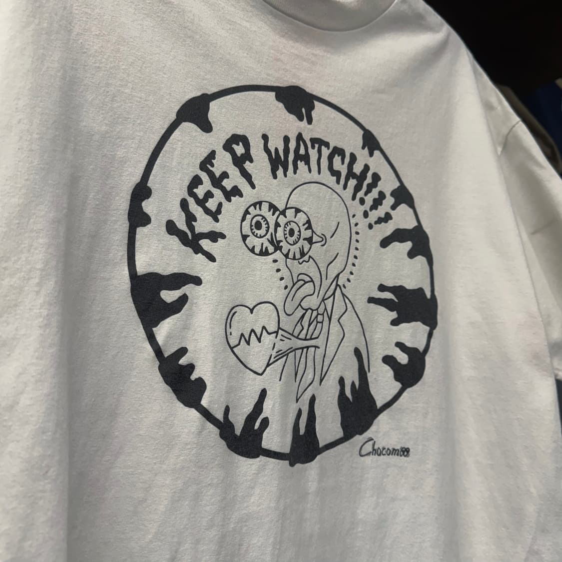 미쉬카 킵와치 아트그래픽 프린팅 반팔 티셔츠 N839   상품이미지3