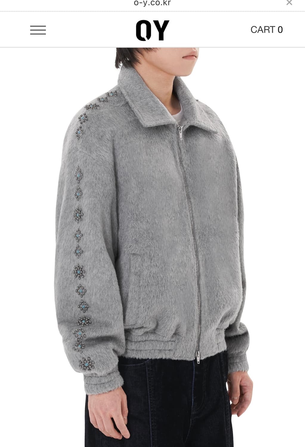 오와이 스터드 자켓 상품이미지1