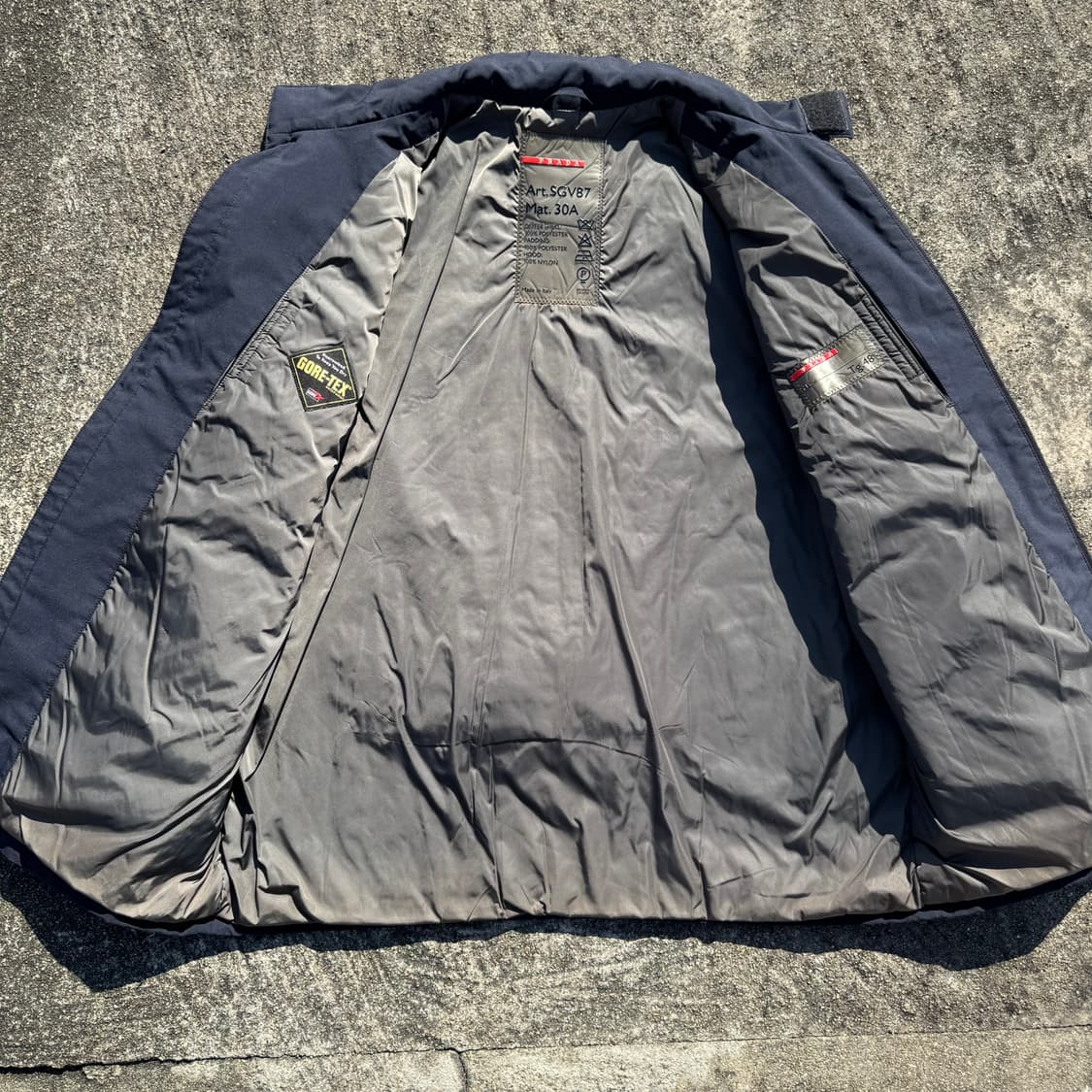 [L] Prada Sport 프라다 스포츠 SGV87 나일론 자켓 상품이미지3