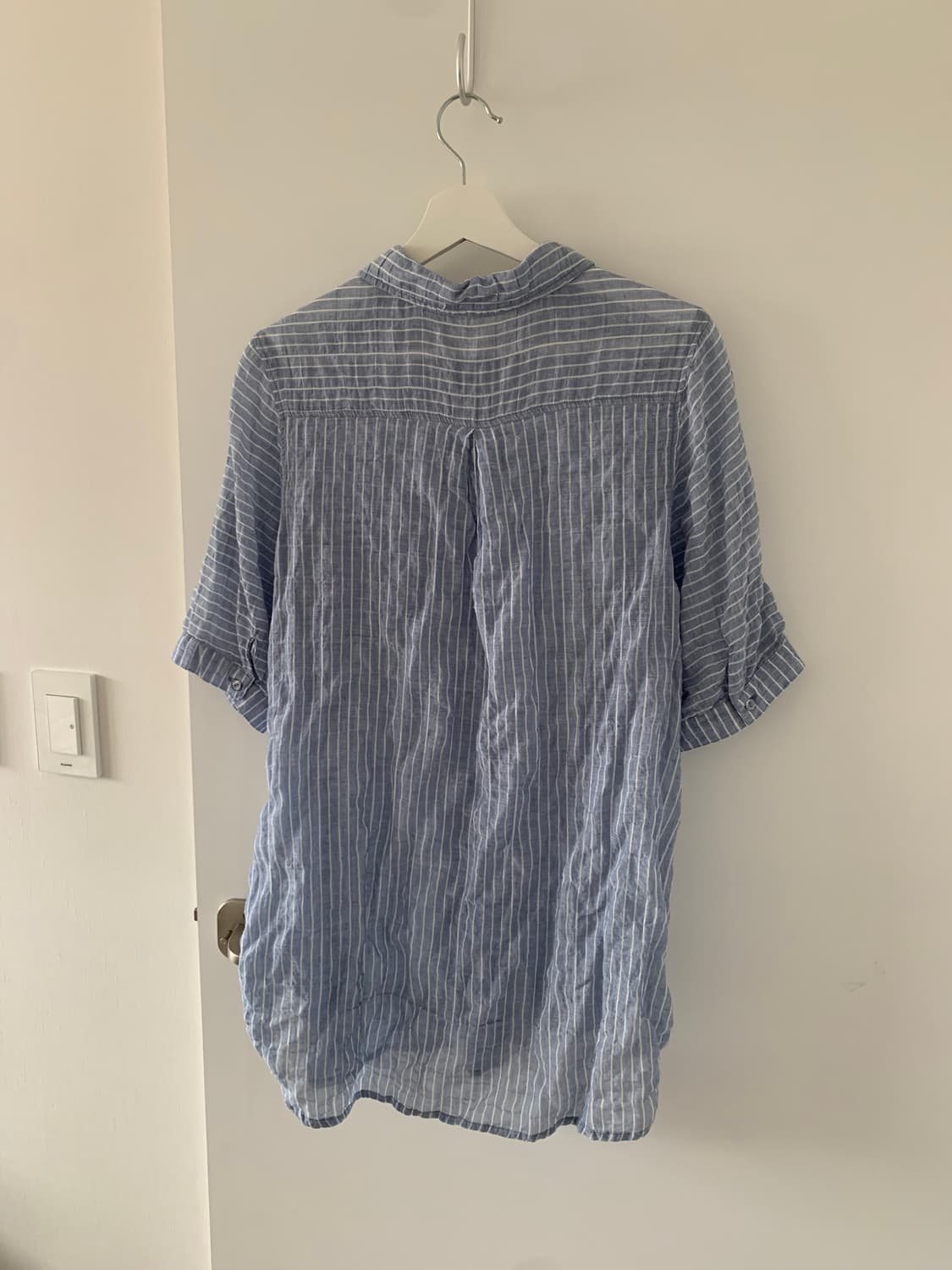 블루 스트라이프 셔츠 상품이미지7