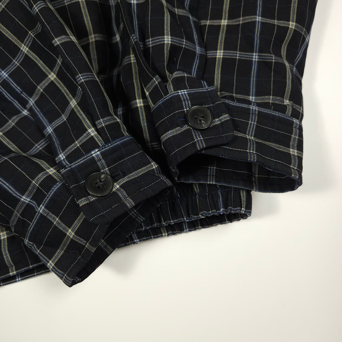 YSL 입생로랑 체크 블루종 자켓 상품이미지6
