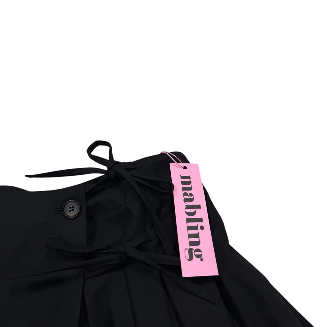 마블링 스커트 치마 블랙 상품이미지2