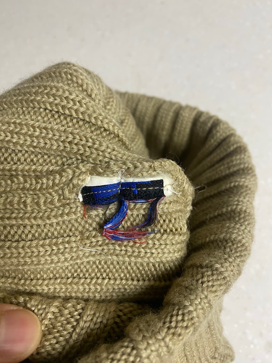 MLB 베이지 니트 비니 상품이미지5