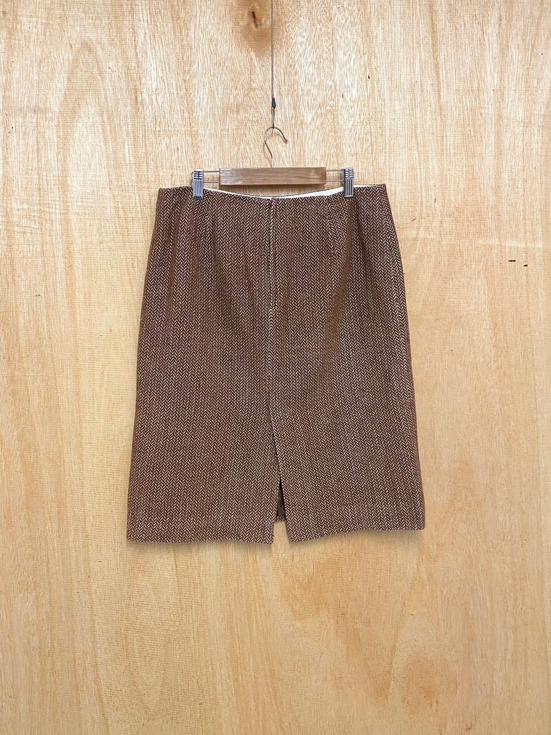 ZUCCA herringbone check skirt 주카 헤링본 스커트 상품이미지3