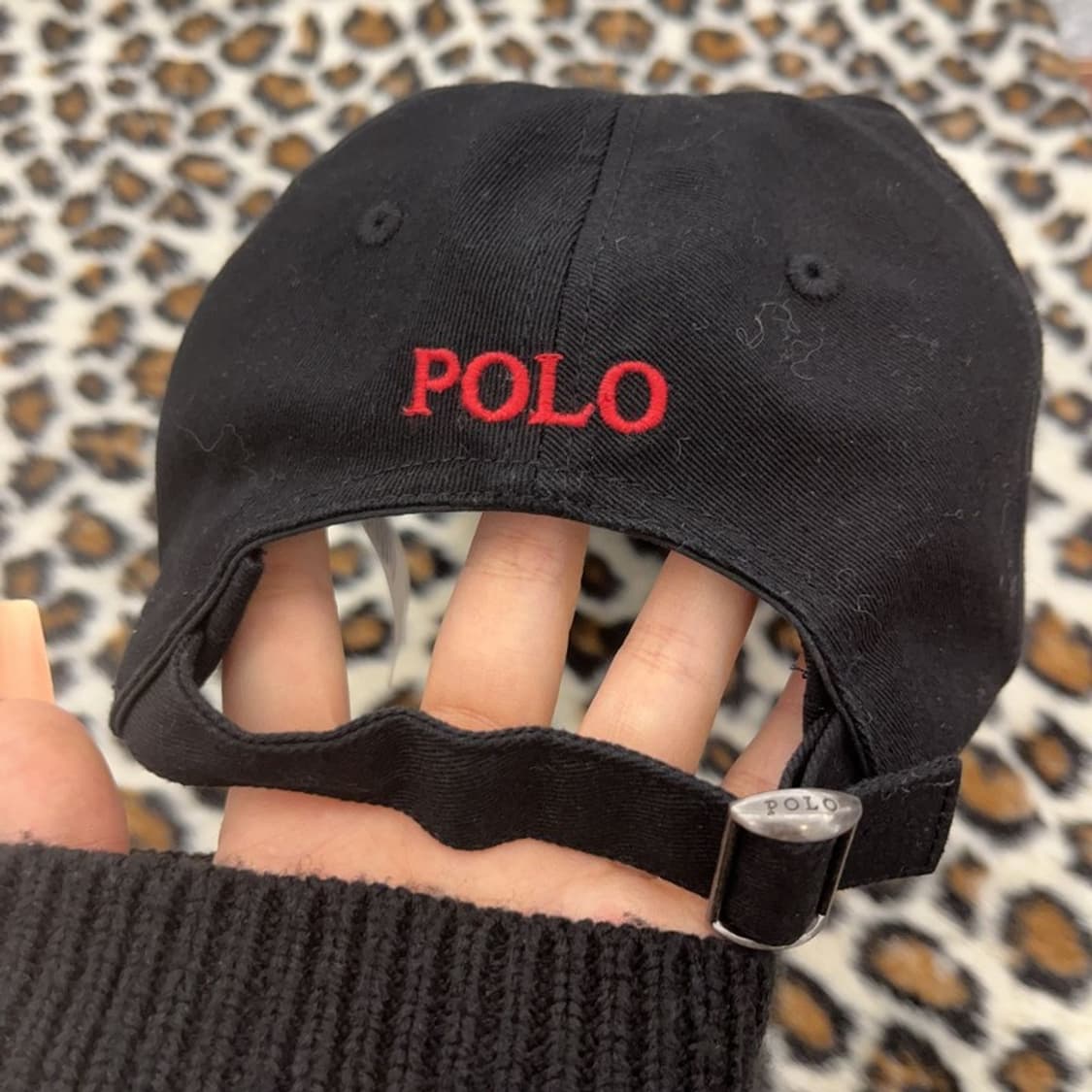 폴로 랄프로렌 빈티지 캐주얼 레드포니 볼캡 C09727 상품이미지4