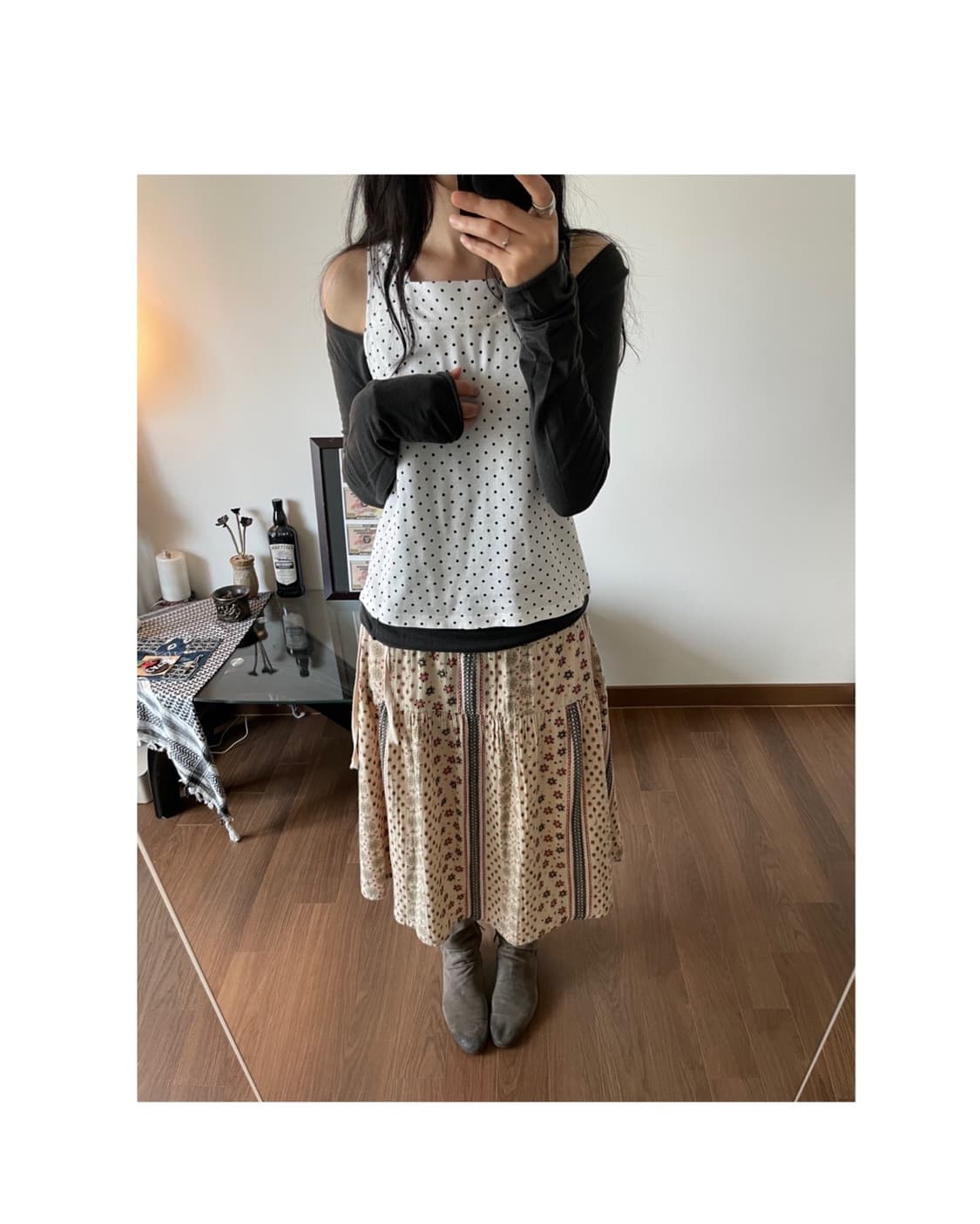 dot sleeveless 상품이미지3
