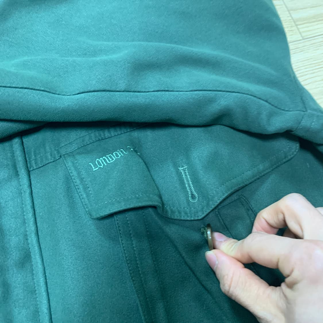 100)London Fog 런던포그 양면 블루종 자켓 상품이미지5