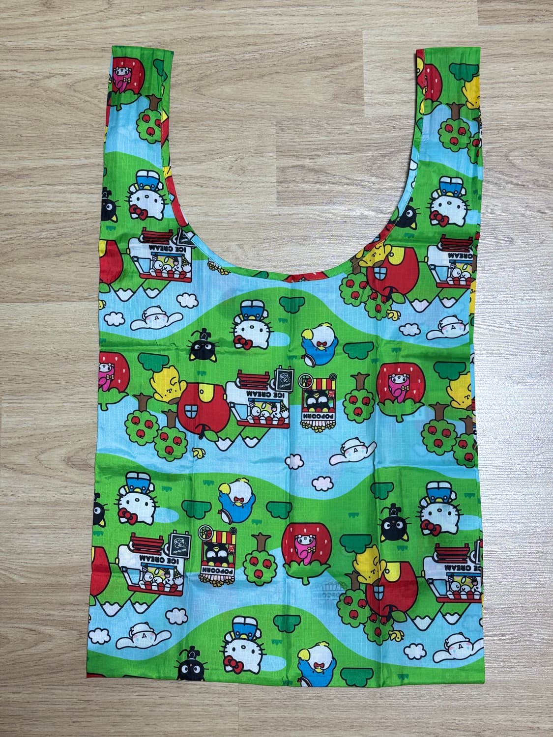 바쿠 백 산리오 프렌즈 스탠다드 장바구니 가방 상품이미지2