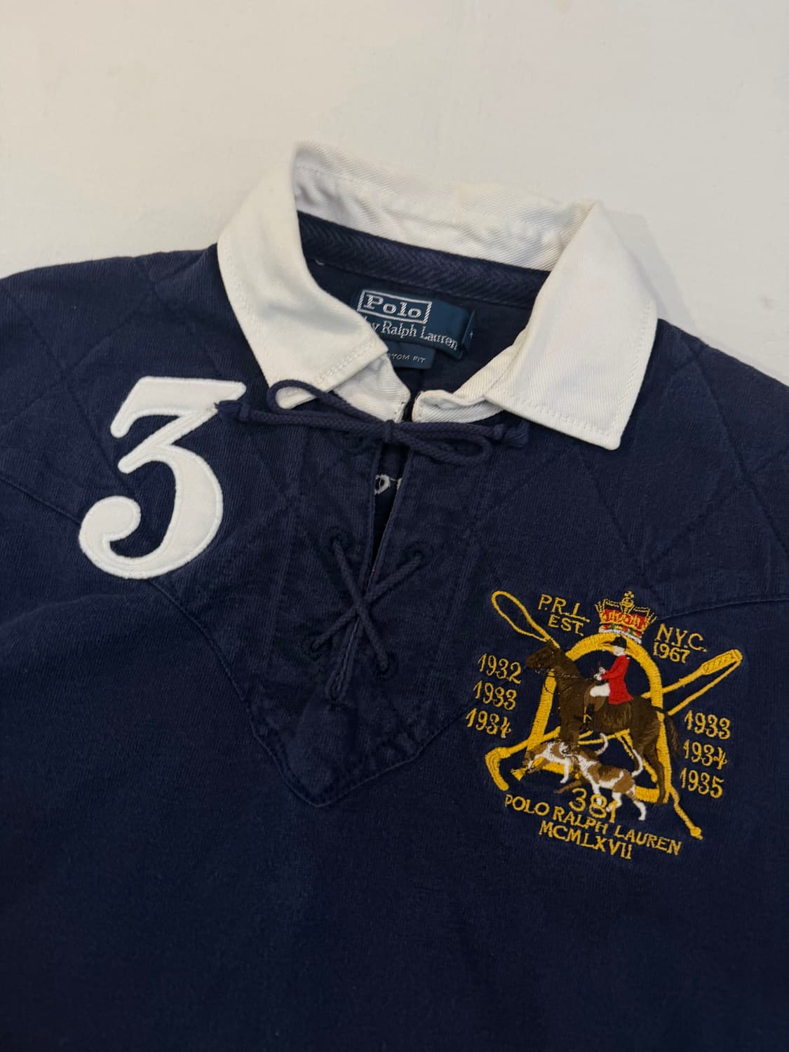 희귀) 폴로 빅포니 치프키프 아노락 롱슬리브 럭비티 상품이미지4