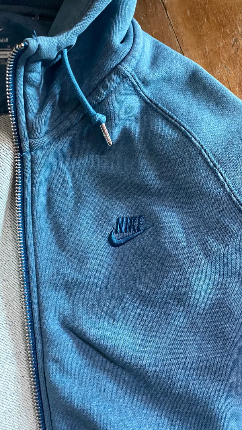 나이키 스카이블루 후드집업 M (100) 상품이미지2