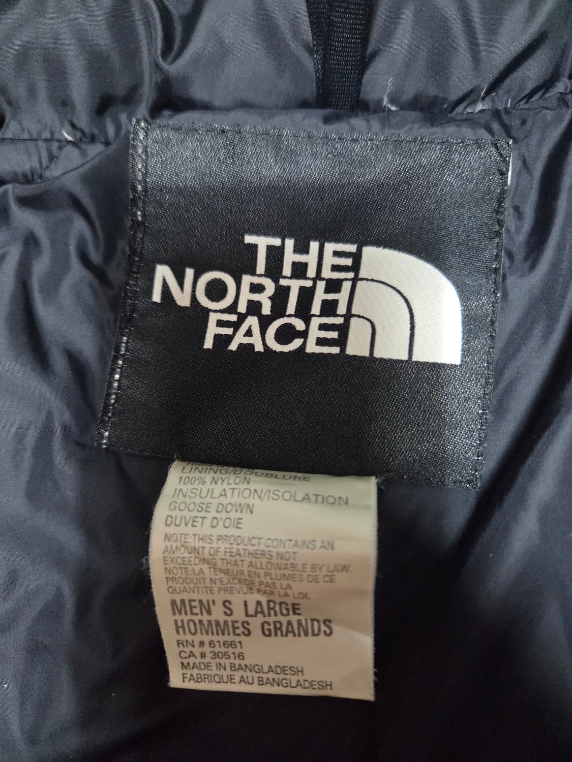 노스페이스 오리지날90s 어센트패딩 베스트(조끼) 팝니다 상품이미지4