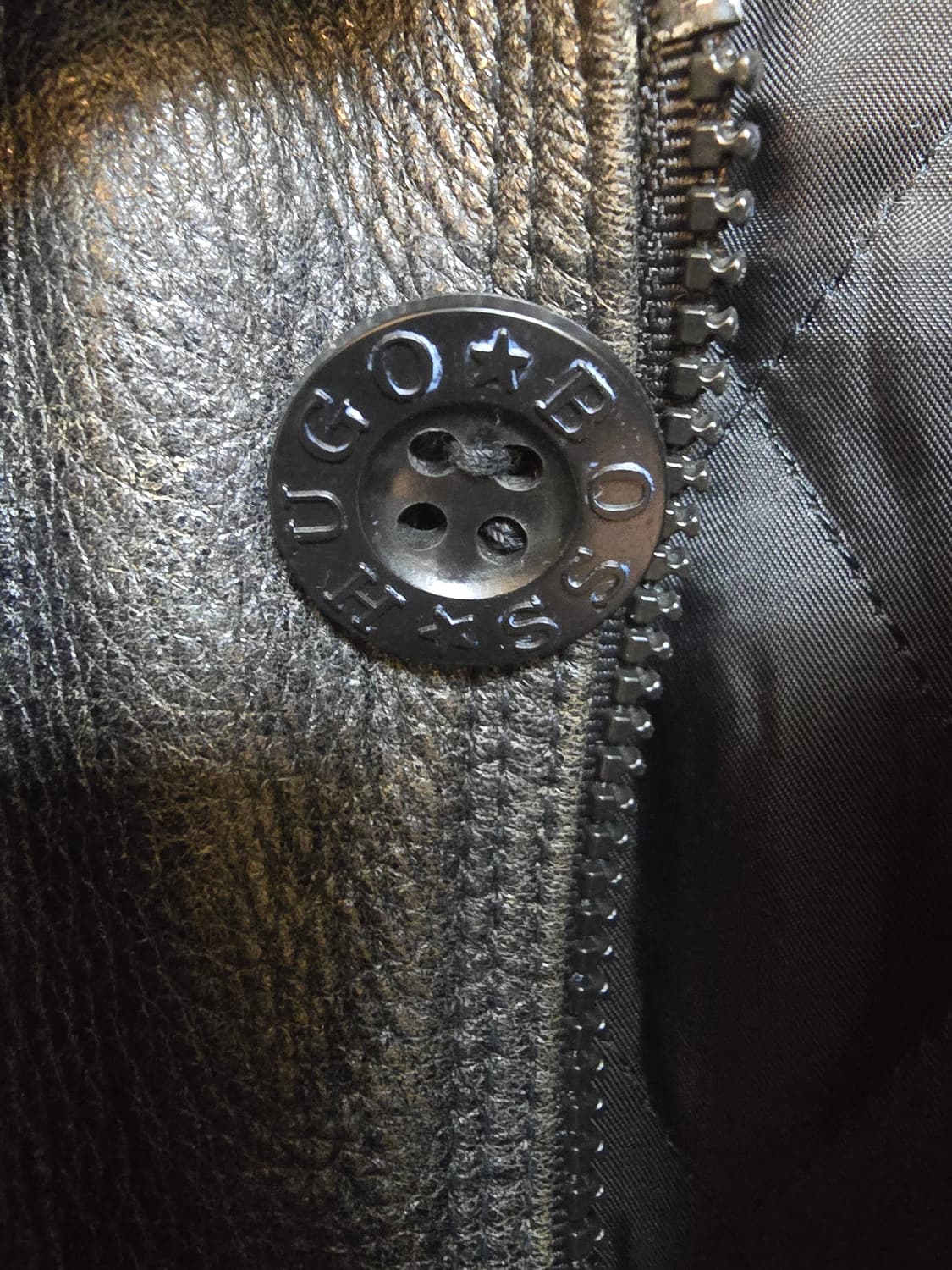 휴고 보스 남성 리얼 가죽 자켓 XL 상품이미지7