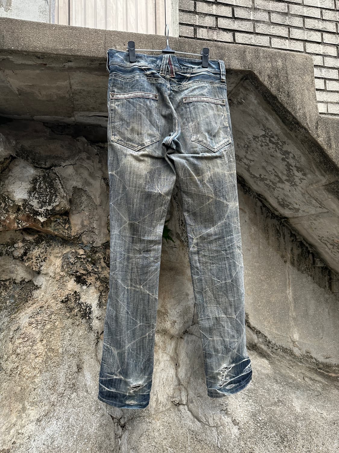 Superubis distressed denim jeans 상품이미지6