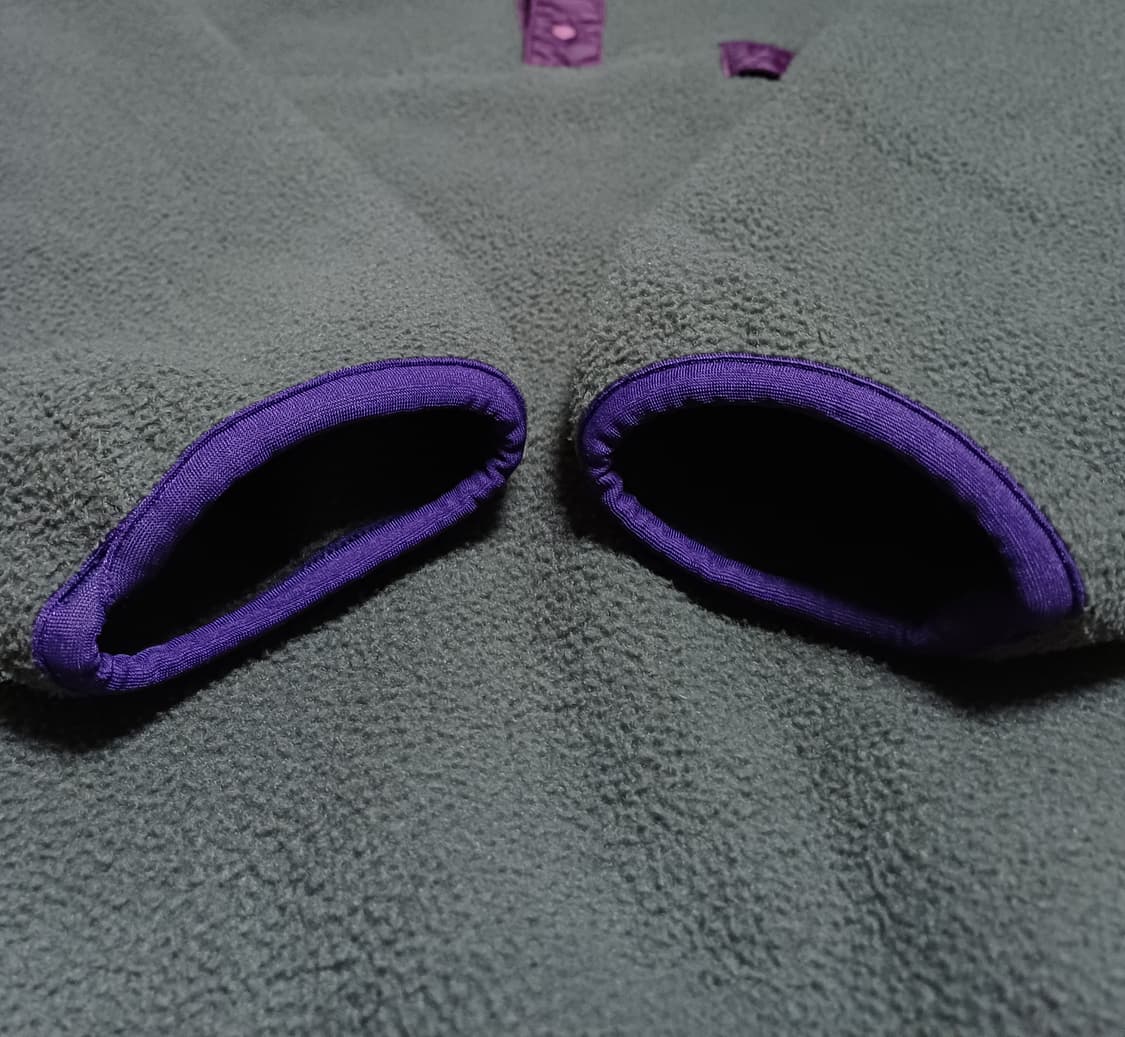 🇯🇲 [M-L] 파타고니아 올드 신칠라 스냅티 - 그레이 / 퍼플 상품이미지7