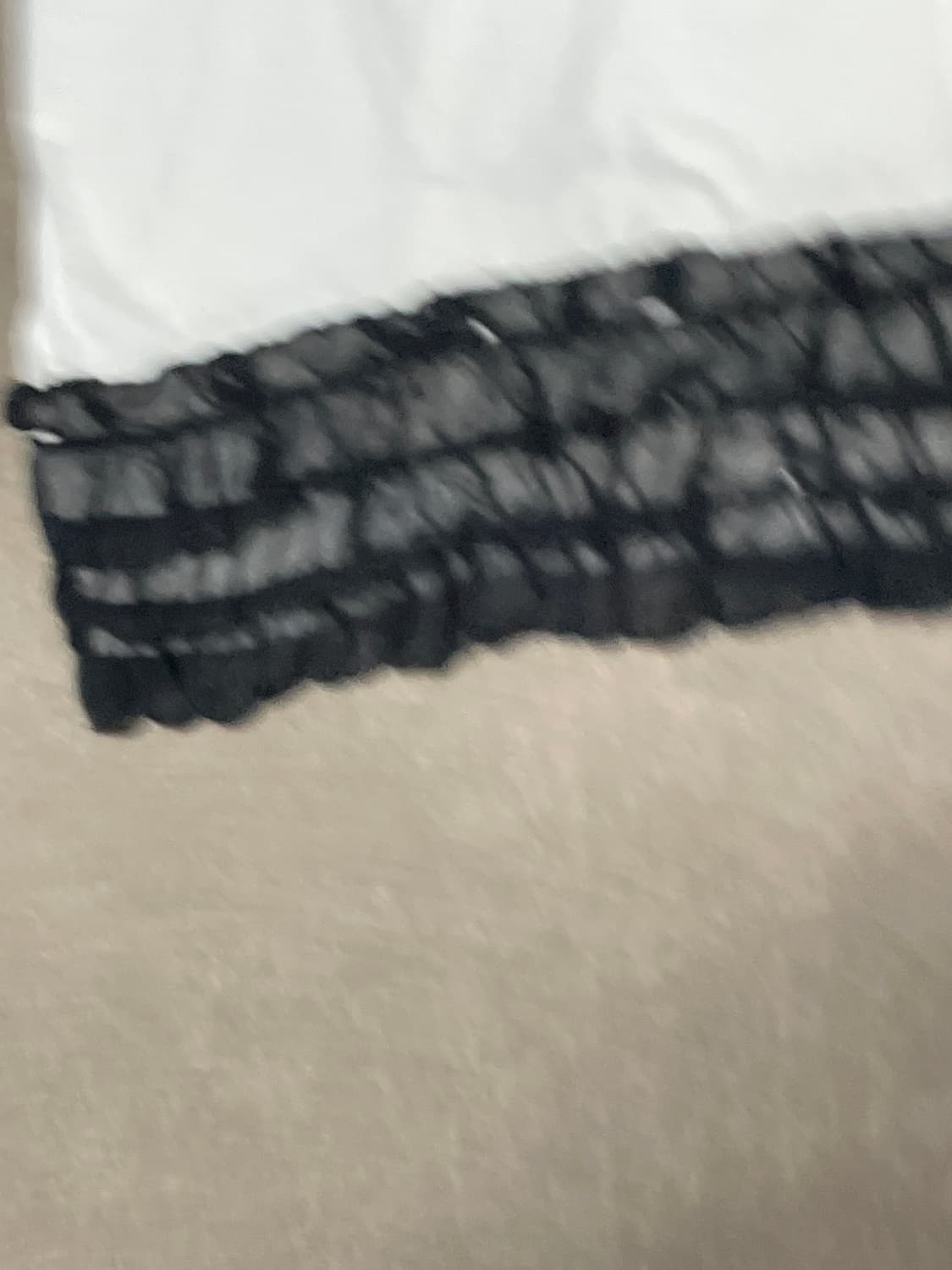 가야르다 갈란테 시스루 러플 슬리브리스 J02371 상품이미지7