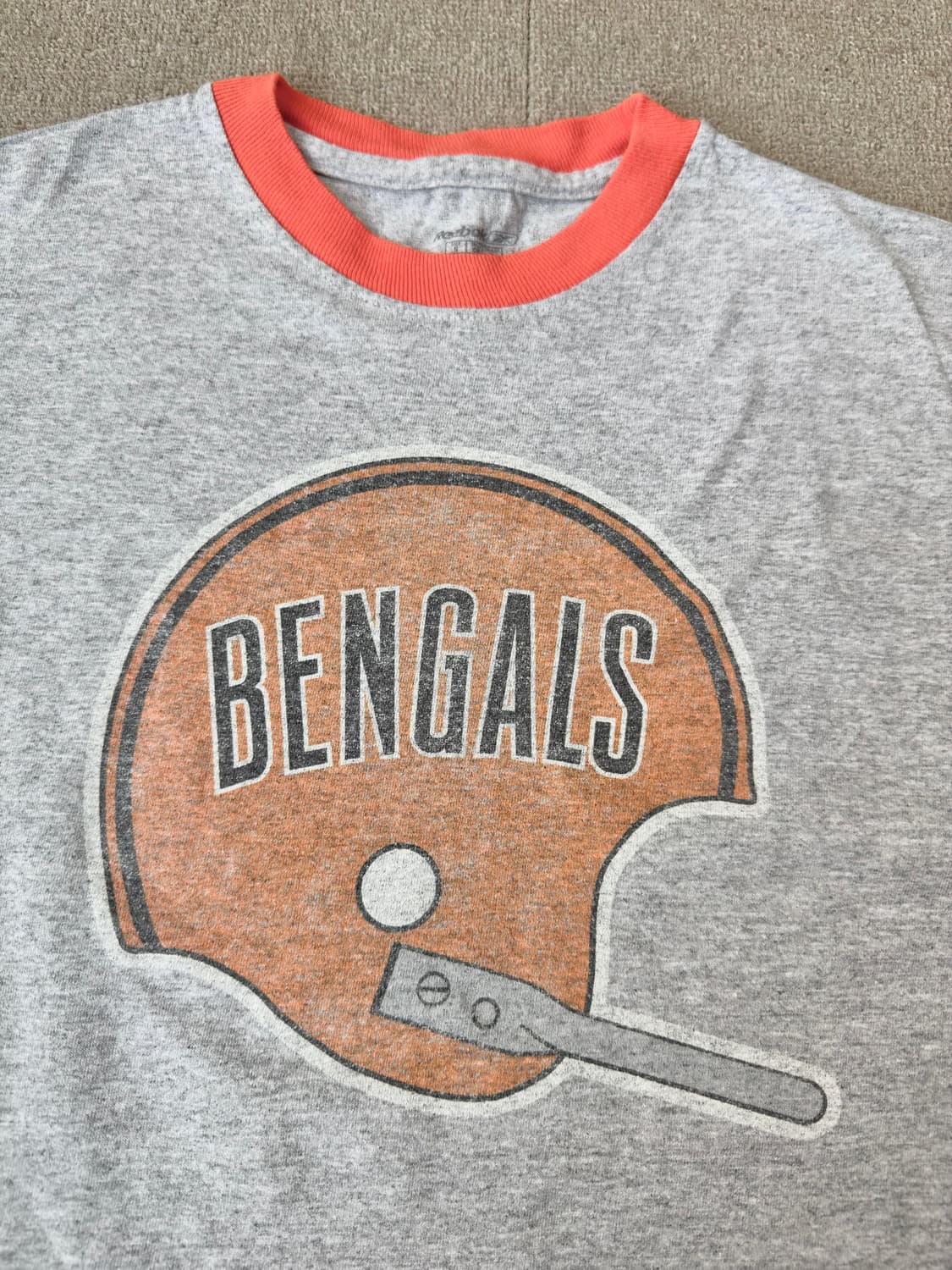 리복 NFL 신시내티 벵갈스 빈티지 링거 티셔츠 상품이미지2