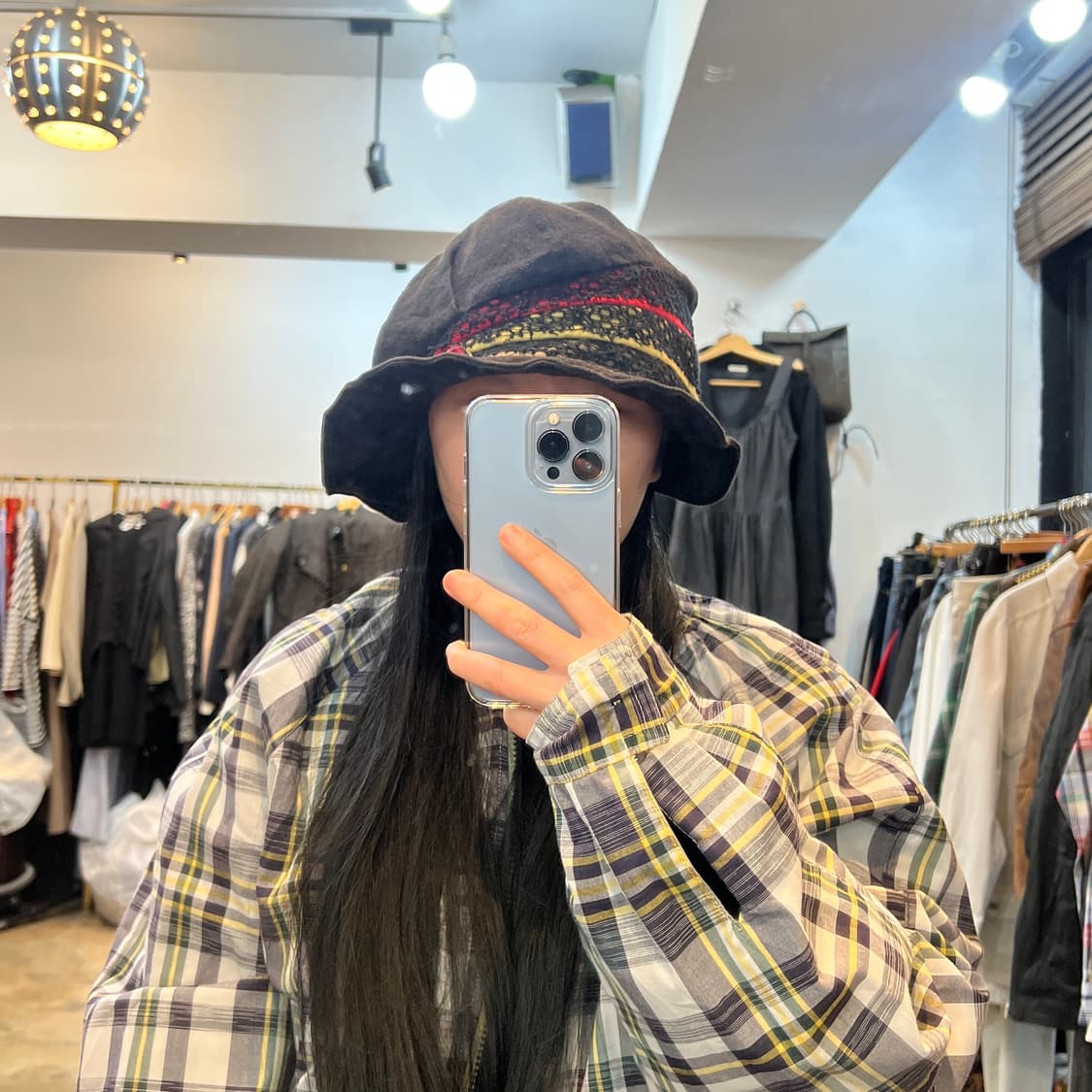 CA4LA 린넨 와이어 언발 버킷햇 상품이미지9